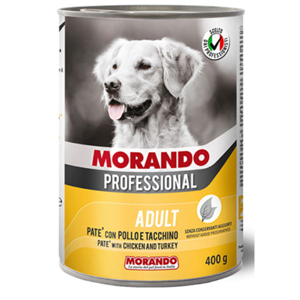 MIGLIOR CANE PROF. PATE POL/TACCH 400G