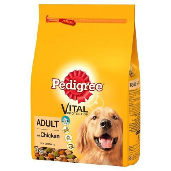 Pedigree Dry Chicken Adult 3kg