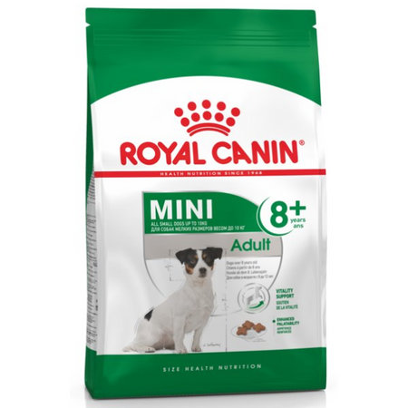Royal Canin Mini Adult 8+ Dry Dog Food 4kg