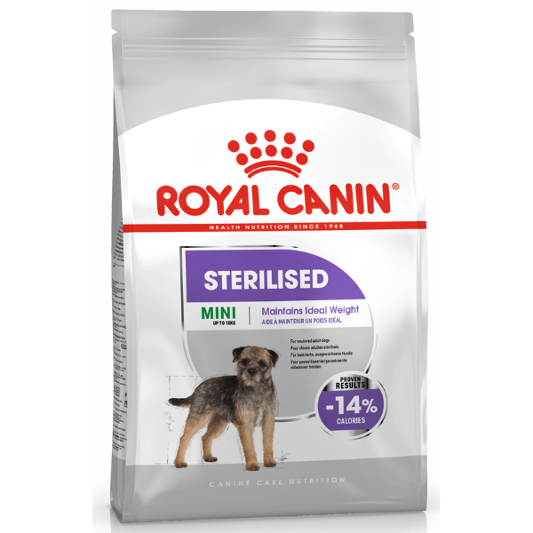 Royal Canin Mini Sterilised Dry Dog Food 3kg
