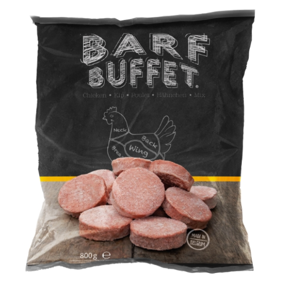 Barf Buffet Chicken Hamburgers, 800g