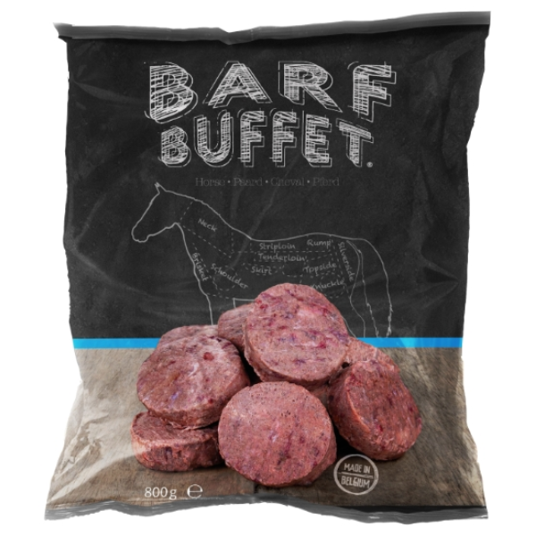 Barf Buffet Horse Hamburgers 800g