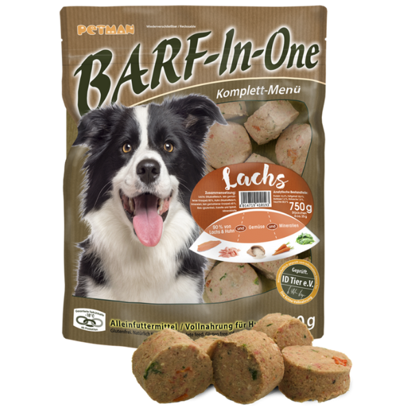 Barf In One Salmon, 750G