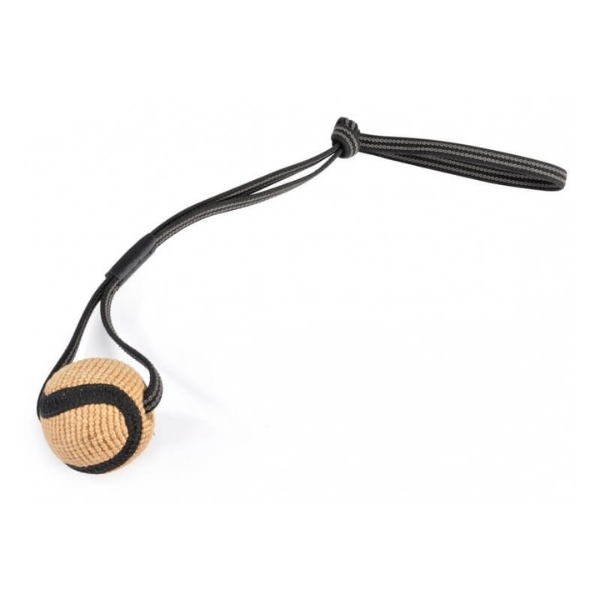 JUTE BALL W/LONG HANDLE