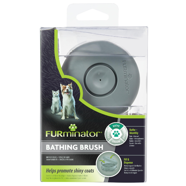FURMINATOR DOG & CAT BATHING BRUSH