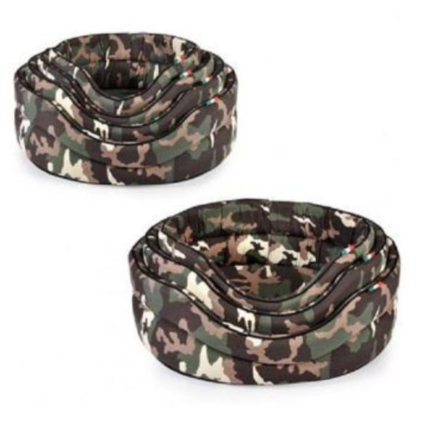 CAMOUFLAGE BEDS X 4PCS