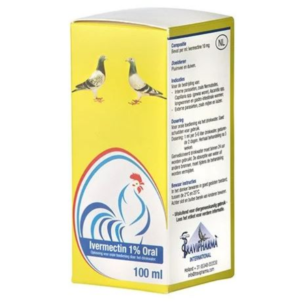TRAVIPHARMA IVERMECTIN 1% ORAL 100ML