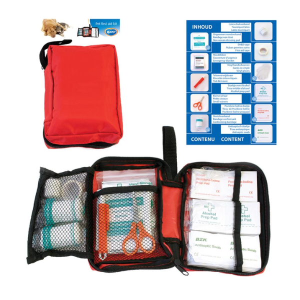 DUVO PET FIRST AID KIT 61PCS