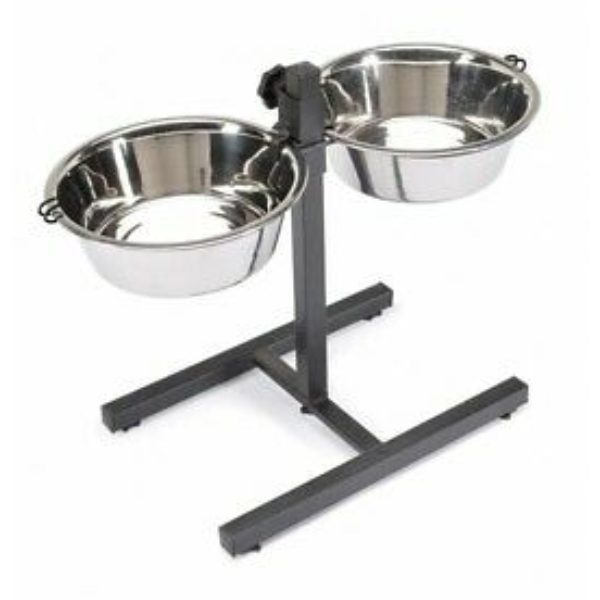 2 BOWLS WITH STAND 28 CM 4700 ML