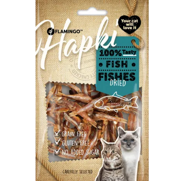Flamingo Hapki Cat Dried Fish, 50g