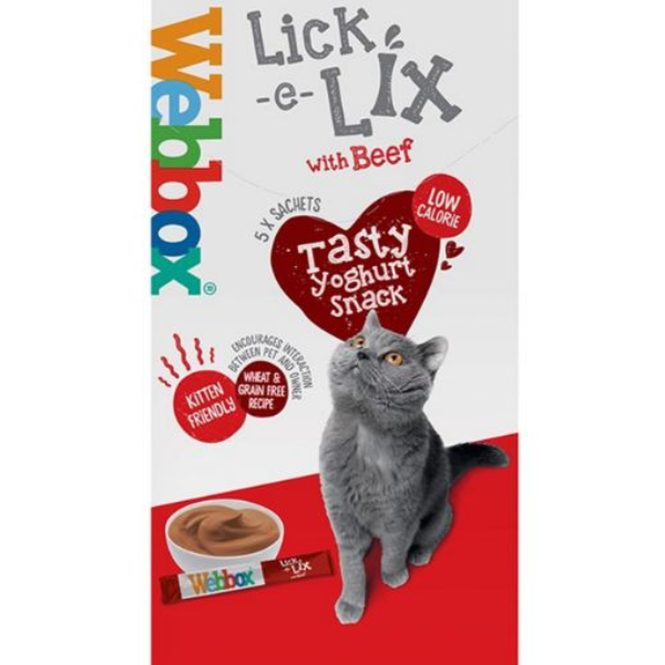 Webbox Lick e Lix with Beef x5