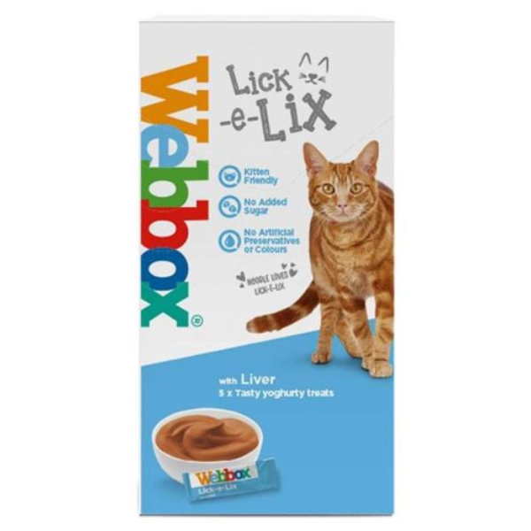 Webbox Lick e Lix with Liver, x5