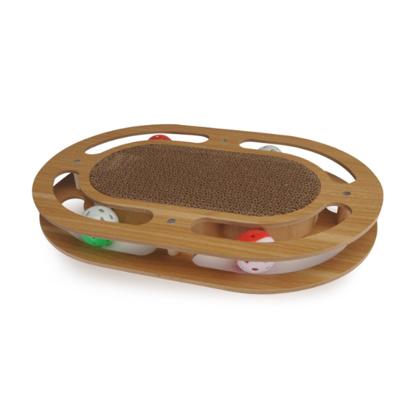 OVAL SCRATCHING TOY