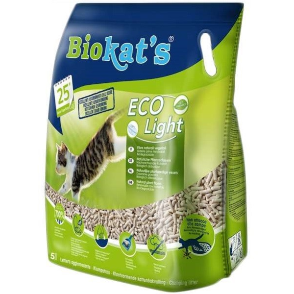 BIOKAT'S ECO LIGHT LITTER 5L TOFU
