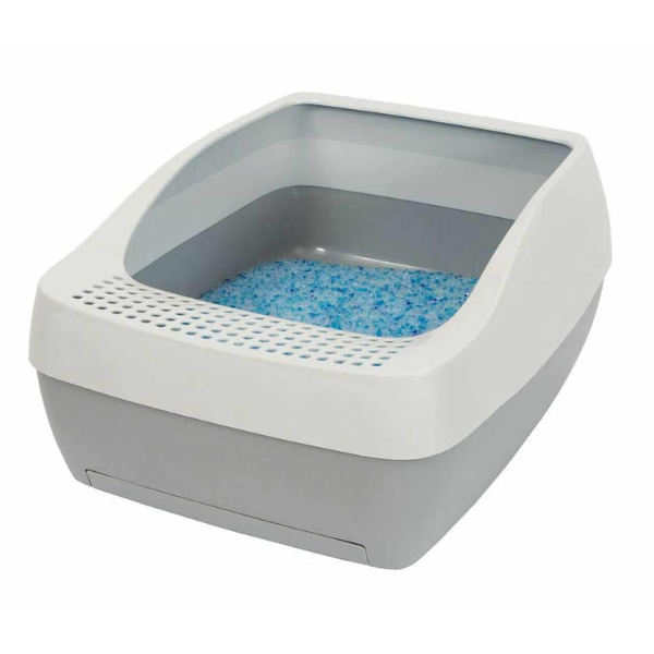 DELUXE CRYSTAL LITTER BOX