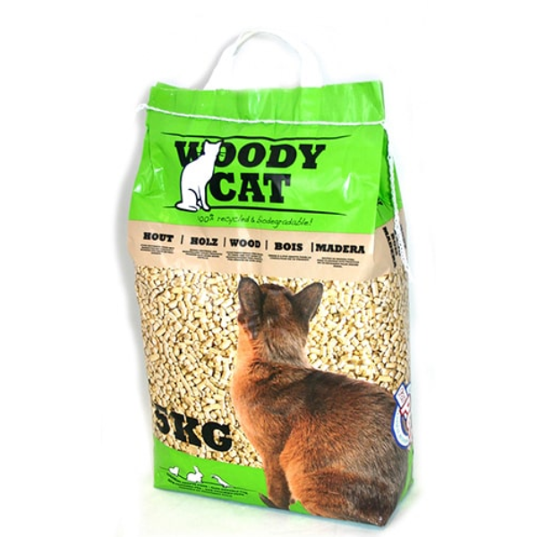 WOODYCAT LITTER 8LT 5KG