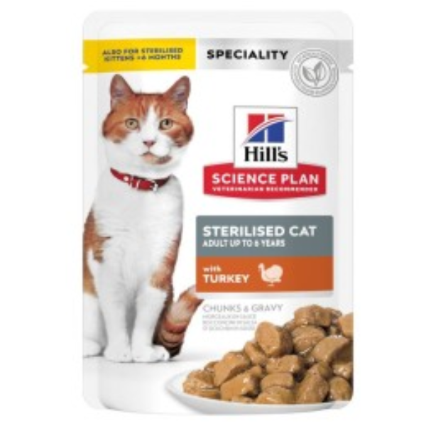 HILLS SP CAT STER TKY POU 85G