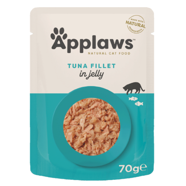 APPLAWS CAT POUCH TUNA IN JLY 70GR
