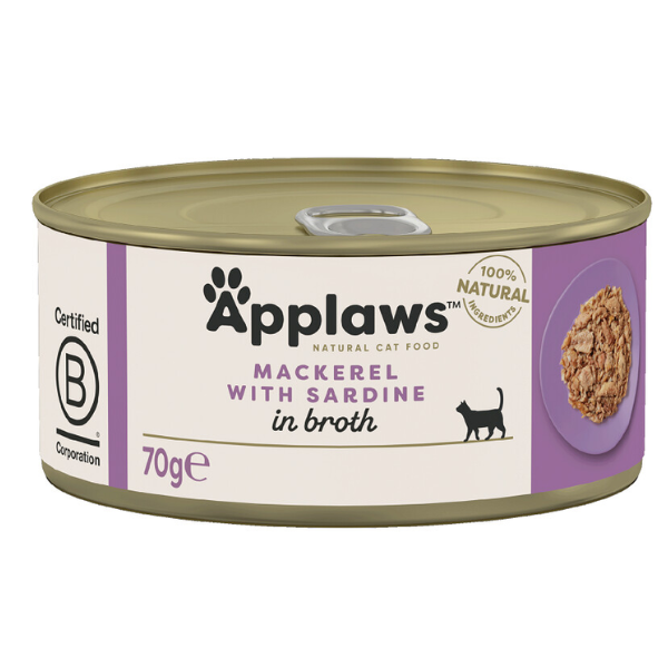 APPLAWS CAT TIN MAKRL SRDN 70GR