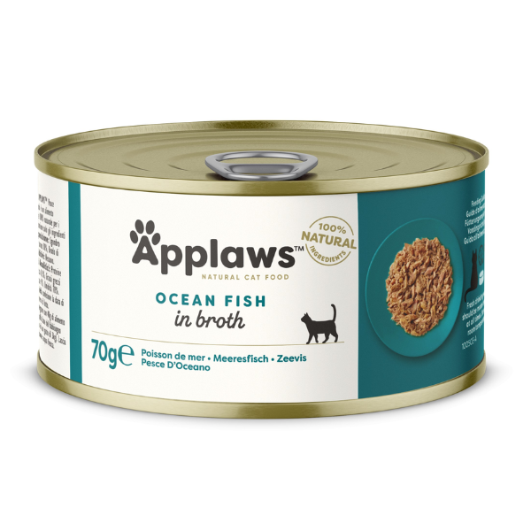 APPLAWS CAT TIN OCN FSH 70Gr