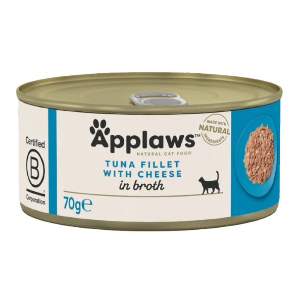 APPLAWS CAT TIN TUN FLK&CHS 70Gr