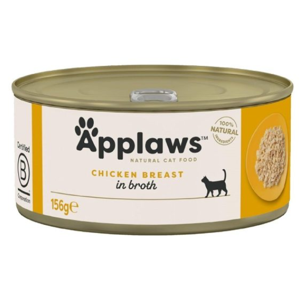 APPLAWS CAT TIN CKN FLK 156Gr