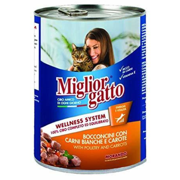 MIGLIOR GATTO BOCC. CAR BIAN/CA 405G