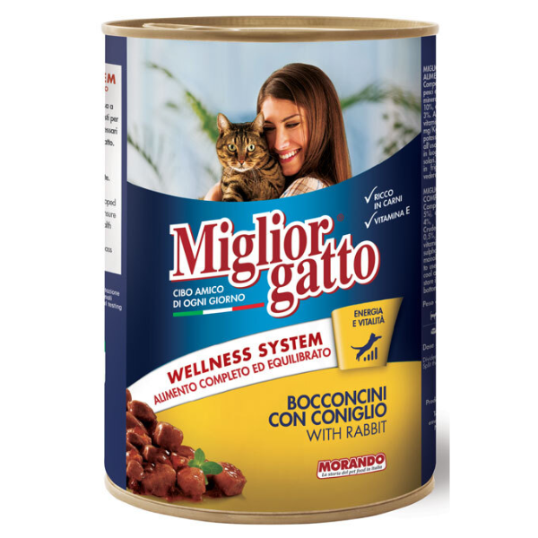 MIGLIOR GATTO BOCC. CONIGLIO 405G