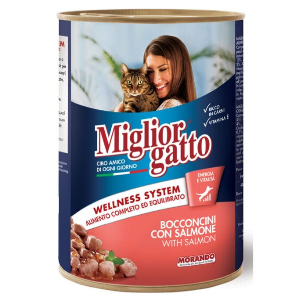 MIGLIOR GATTO BOCC. SALMONE 405G