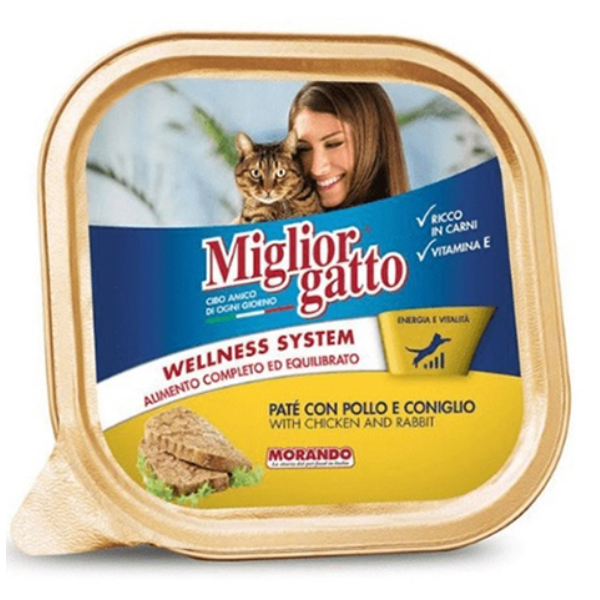 MIGLIOR GATTO POLLO/CON 100G