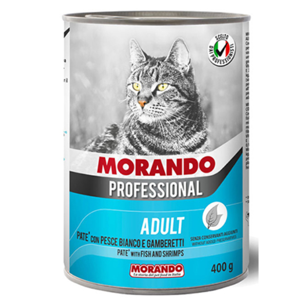 MIGLIOR GATTO PROF. PATE PESCE BIANC GAMB 400G