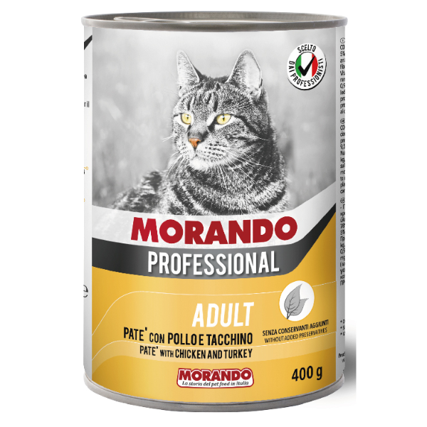 MIGLIOR GATTO PROF. PATE POL/TACC 400G