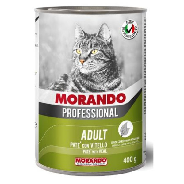 MIGLIOR GATTO PROF. PATE VITELLO 400G