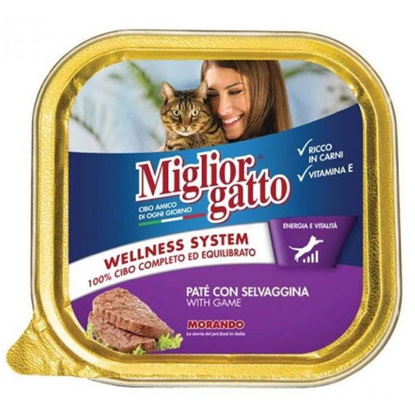 MIGLIOR GATTO SELVAGGINA 100G