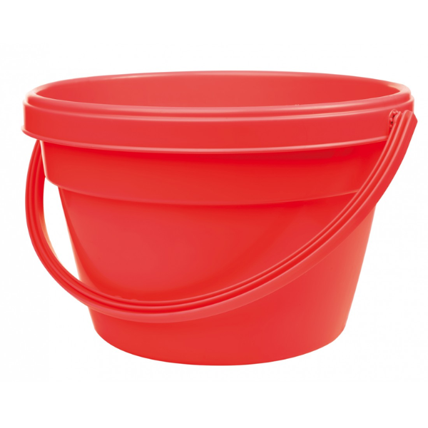 BUCKET 12LT W/HANDLE VARIOUS COLOU