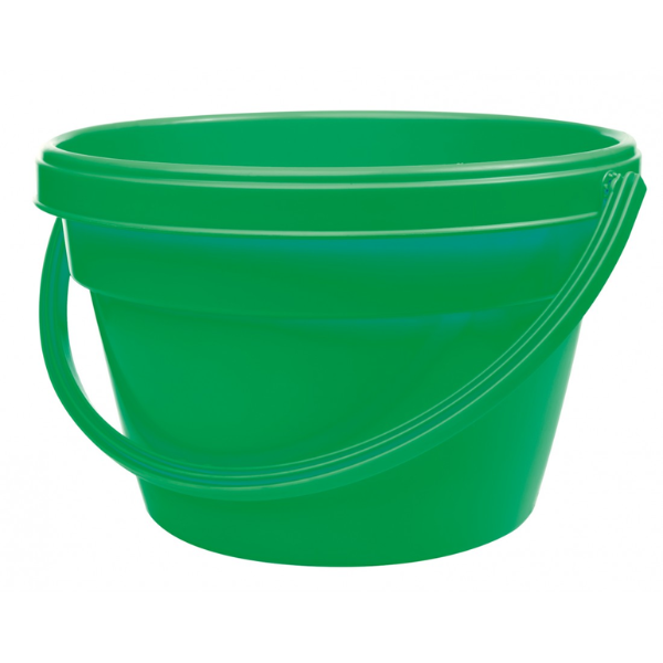BUCKET 12LT W/HANDLE VARIOUS COLOU