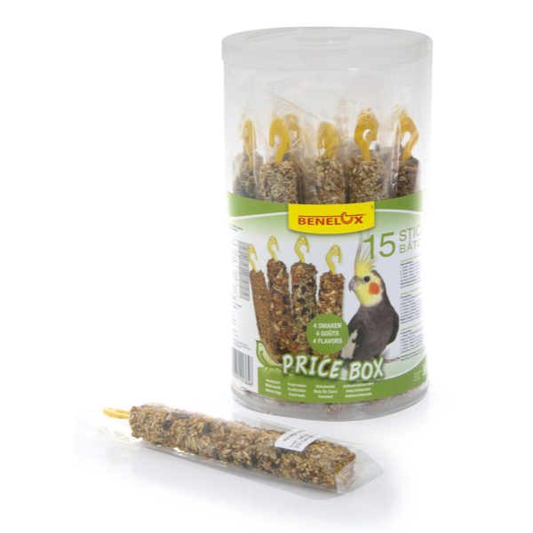 KINLYS PARAKEET STICKS 15 PCS