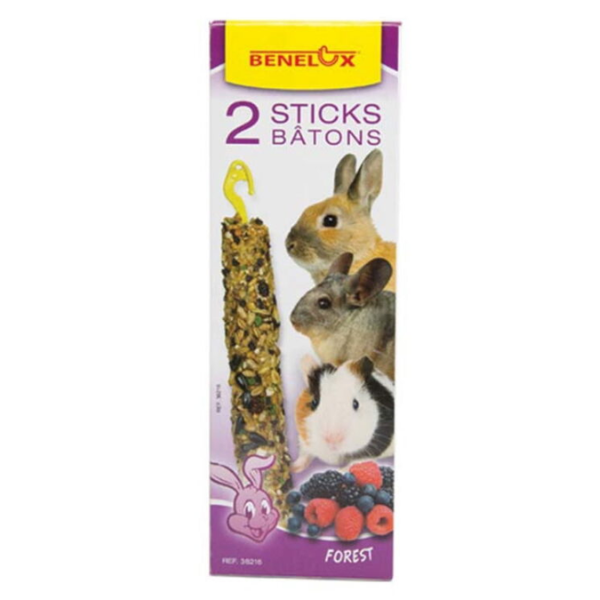 KINLYS 2 SEEDSTICKS RODENT FOREST FRUIT