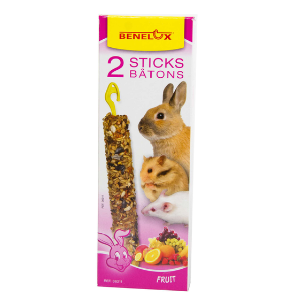 KINLYS 2 SEEDSTICKS RODENT FRUIT