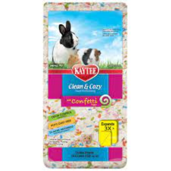 KAYTEE CLEAN & COZY CONFETTI 24.6L