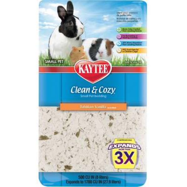KAYTEE CLEAN & COZY TAHITIAN VANILLA 24.6L