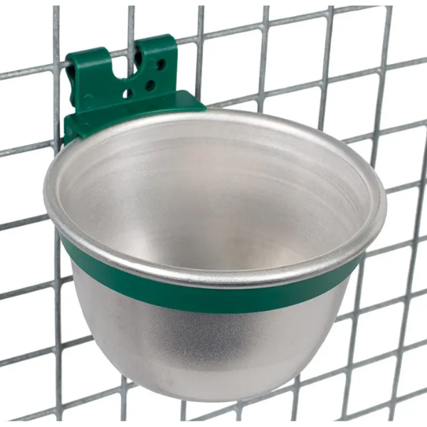 ALUMINIUN FEEDING/DRINKING BOWL 10CM