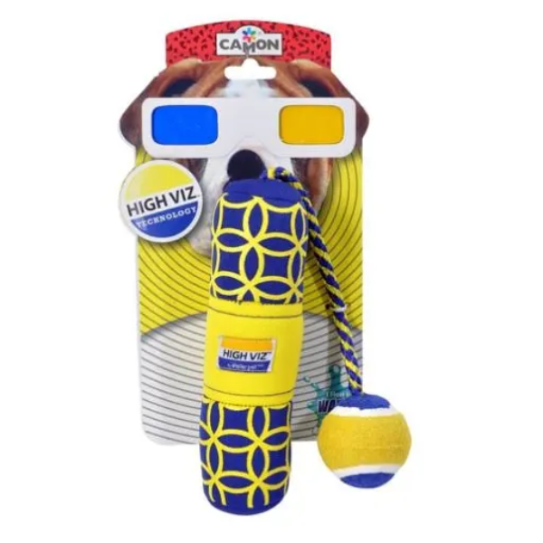 DOG TOY HIGH VIZ. RETRIEVER