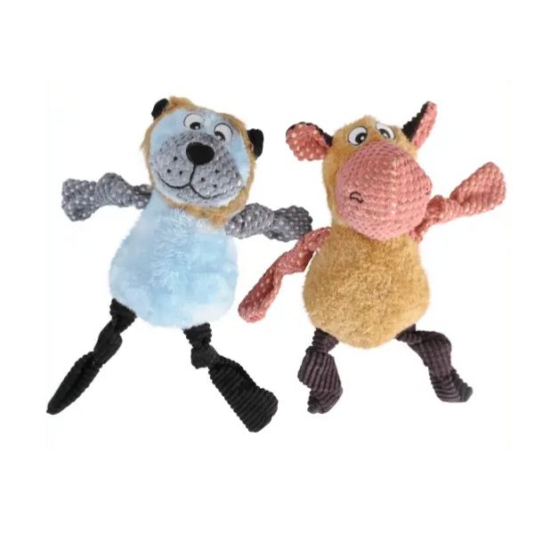 PLUSH LION/COW W/SQUEAK