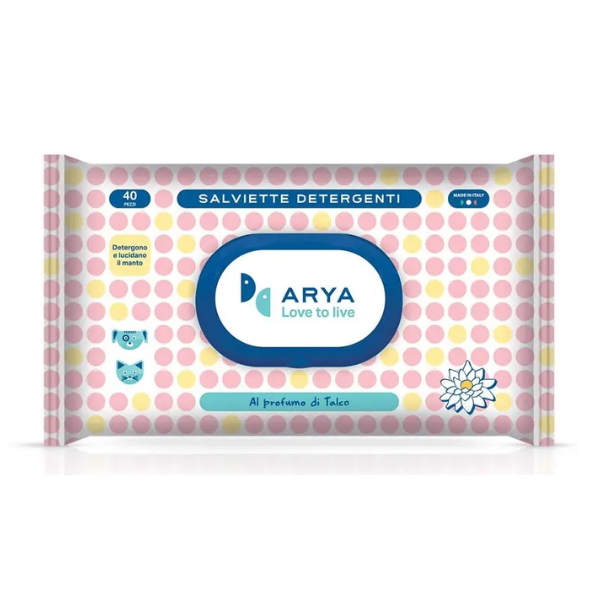 ARYA TALC WIPES X 40PCS