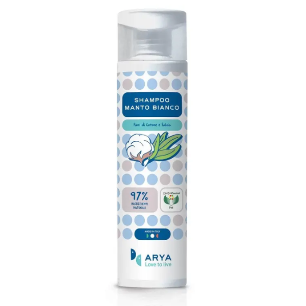 ARYA WHITE COAT DOG SHAMPOO 250ML