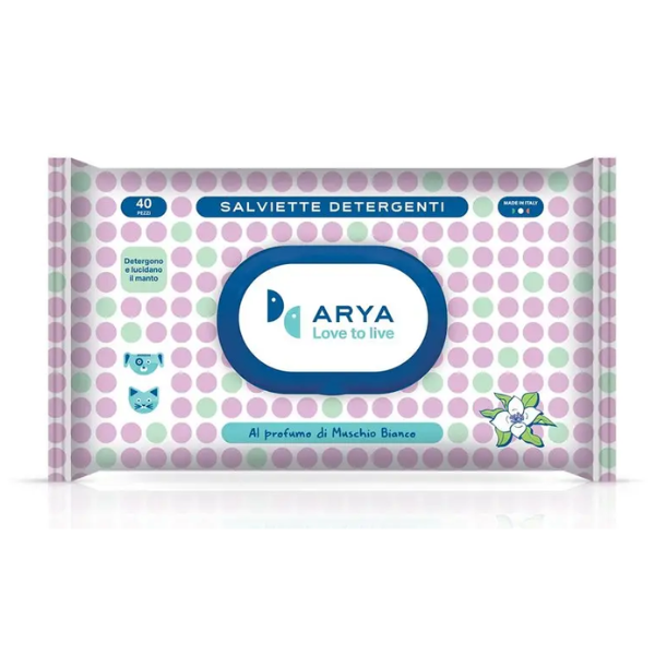 ARYA WHITE MUSK WIPES X 40PCS