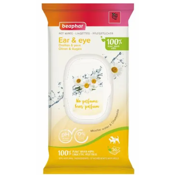 BEA PET WIPES EYE / EAR  30PCS