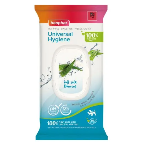 BEA PET WIPES UNIVERSAL 30PCS