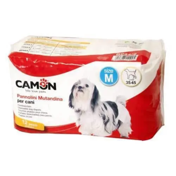 DISPOSABLE DOG NAPPIES SIZE 2